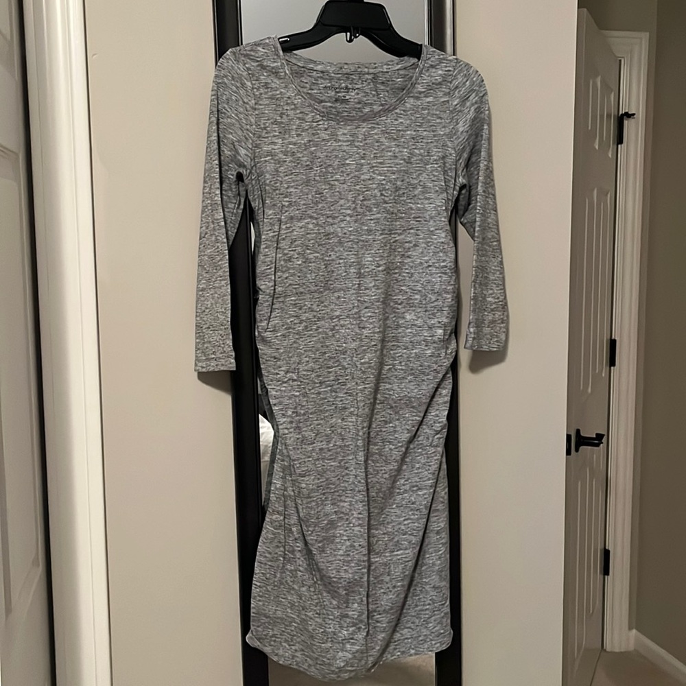 Cotton maternity dress.